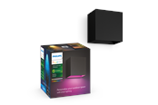 Smart Home - Philips Hue Resonate udendørs væglampe (sort) – White and color ambiance *DEMO* - 929003553001