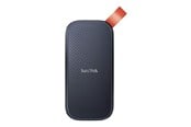 SSD - SANDISK Portable SSD - 2TB - Sort - Ekstern SSD - USB 3.2 Gen 2 - SDSSDE30-2T00-G26