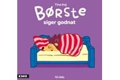 Børnebøger - Minisjang - Børste siger godnat - Børnebog - Papbog - 9788741518374