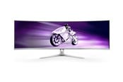 Skærm - 49" Philips Evnia 8000 49M2C8900/00 - 5120x1440 - 240Hz - QD-OLED - 90W USB-C - KVM switch *DEMO* - 49M2C8900/00