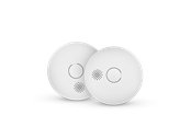 Sikkerhed - Housegard Luma Smart trådløs, seriekoblet røgalarm, inkl. 10-års batteri, 2-pak, hvid - 601178