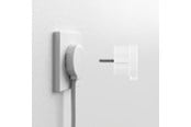 Afbrydermateriel - NORM F Stikprop, Mat Hvid (Schuko standard) - 43021