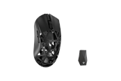 Mus - WLMouse Beast X Max (Solid Side + Omron) / Wireless 8K / Magnesium - Gaming Mus - Optisk - 5 knapper - Sort *DEMO* - MAXHEI-O-SHIXIN