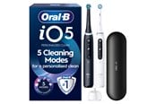 Eltandbørste - Oral-B Eltandbørste iO5 Matt Black/QuiteWhite Duo - 8006530068130
