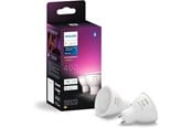 Smart Home - Philips Hue White and color ambiance GU10 intelligent spotpære (2-pakke) - 929003666502