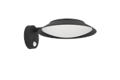 Lamper - EGLO CERRISI udendørs væglampe, solcelle, sort - 901079
